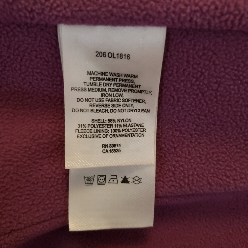 Mountain Hardwear XS Fuchsia Waterproof Shell Zip Up Performance Jacket - Picture 13 of 15